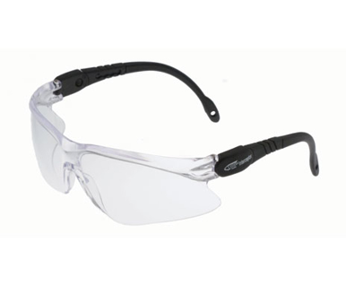 Picture of VisionSafe -285BKCL - Clear Hard Coat Safety Glasses